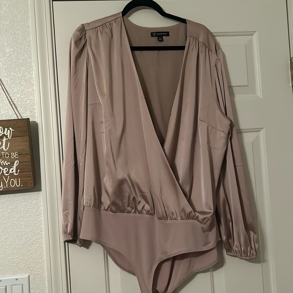 Ladies INC body suit long sleeve